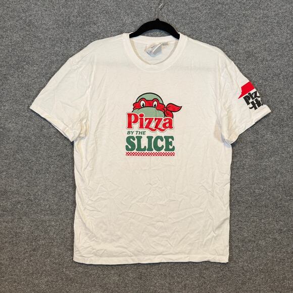Teenage Mutant Ninja Turtles x Pizza Hut Shirt Adult Small Short Sleeve Tshirt - Picture 1 of 11